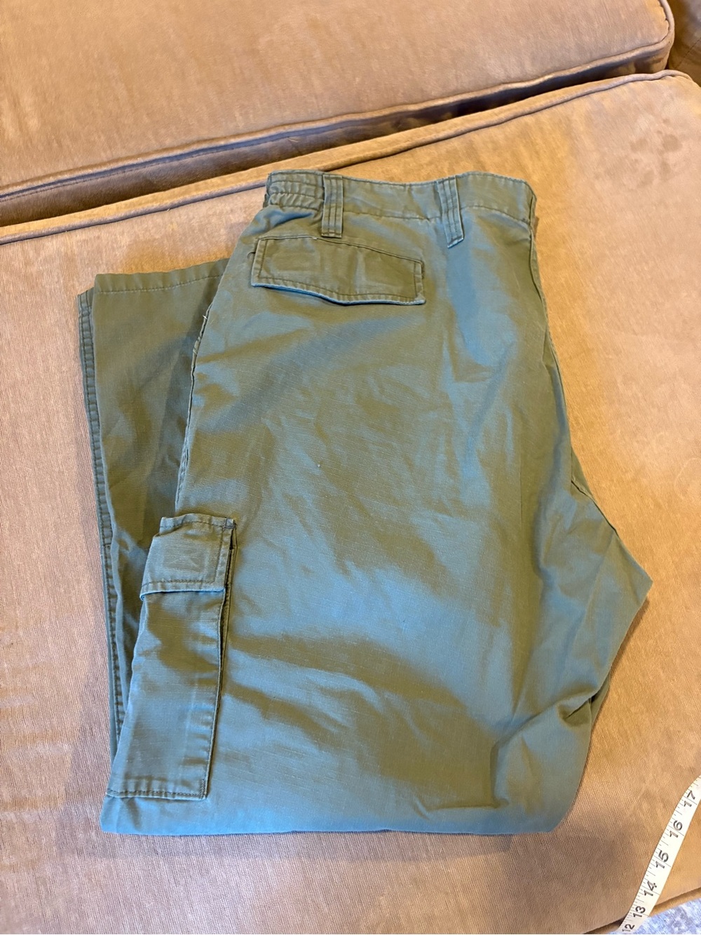 Propper Cargo Pants Mens 44/32 Olive Green Good Tactical Ripstop Workwear